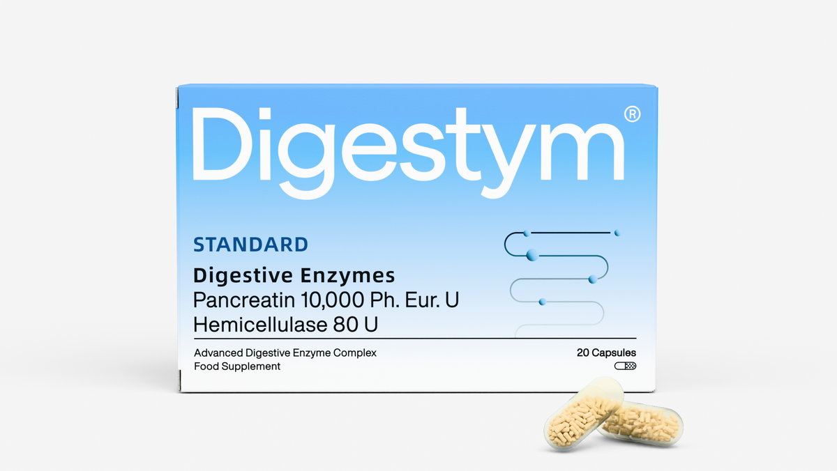 Digestym Standard — Digestive Enzyme Complex, 20 Capsules